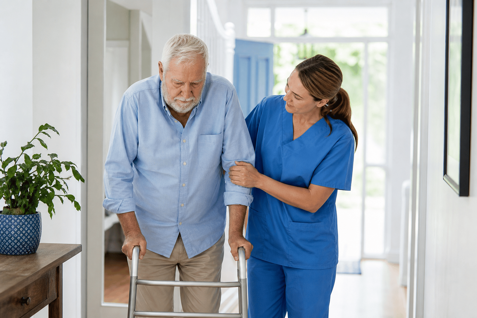 Respectful aged care support at home